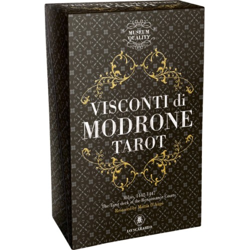Visconti Modrone Tarot - Museum Quality (gold foil)