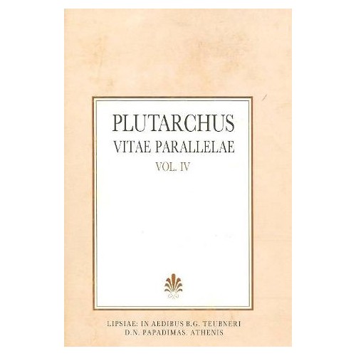 Plutarchi. vitae parallelae, vol. IV, indices (Πλουτάρχου βίοι παράλληλοι, τόμος Δ', ευρετήριο)