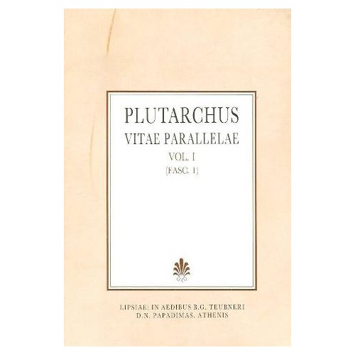 Plutarchi. vitae parallelae, vol. I, fasc. 1 (Πλουτάρχου βίοι παράλληλοι, τόμος Α', τεύχος 1)